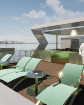 BOAT CONCEPT RENDERING (REAL-TIME)