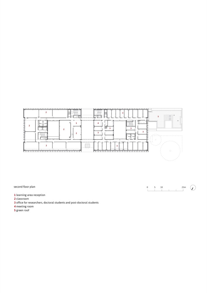 法国佩萨克大学校园经济大厦 H 楼丨Marjan Hessamfar 和 Joe Vérons 建筑师协会-41