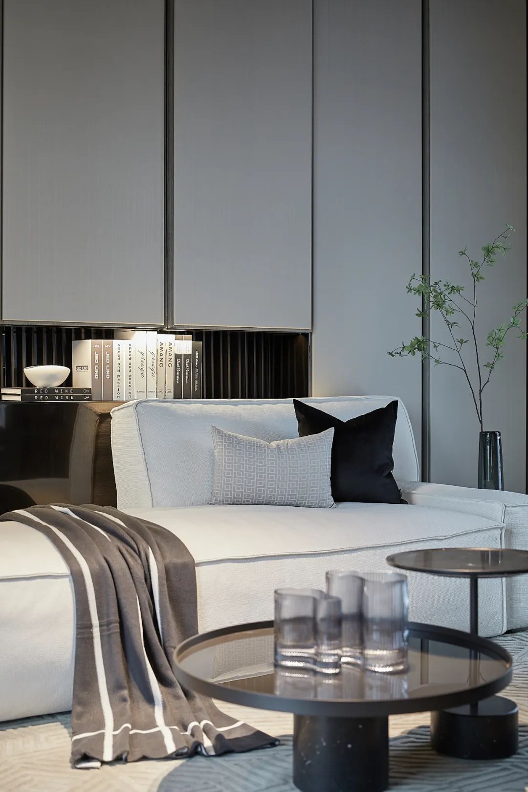 李玮珉打造的中原极简豪宅,诠释和谐生活意境-29