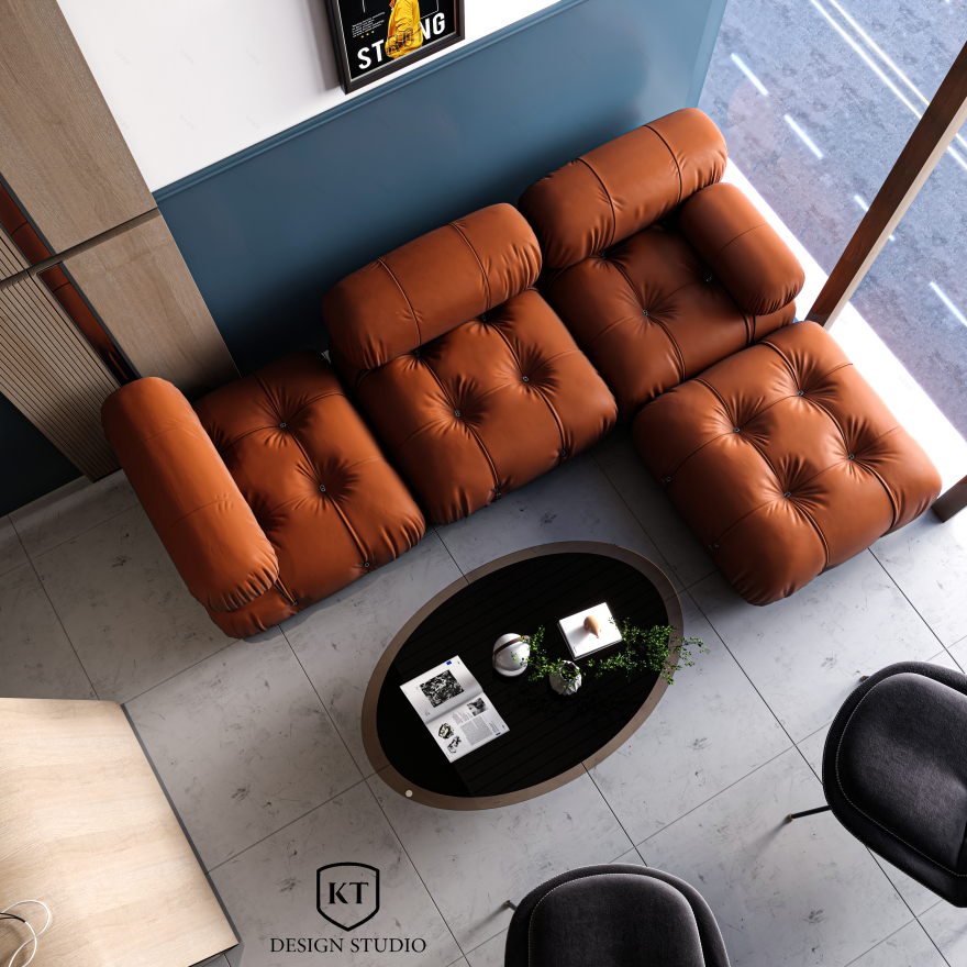 平面办公空间室内设计丨KT_DESIGN STUDIO-16