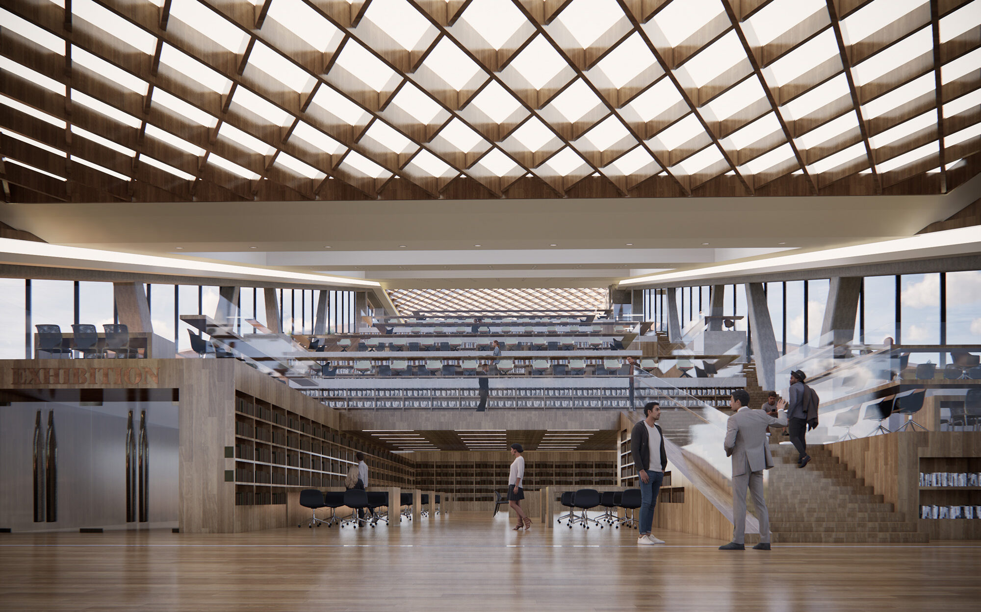 韩国光州图书馆 · 城市公共空间的新篇章-6