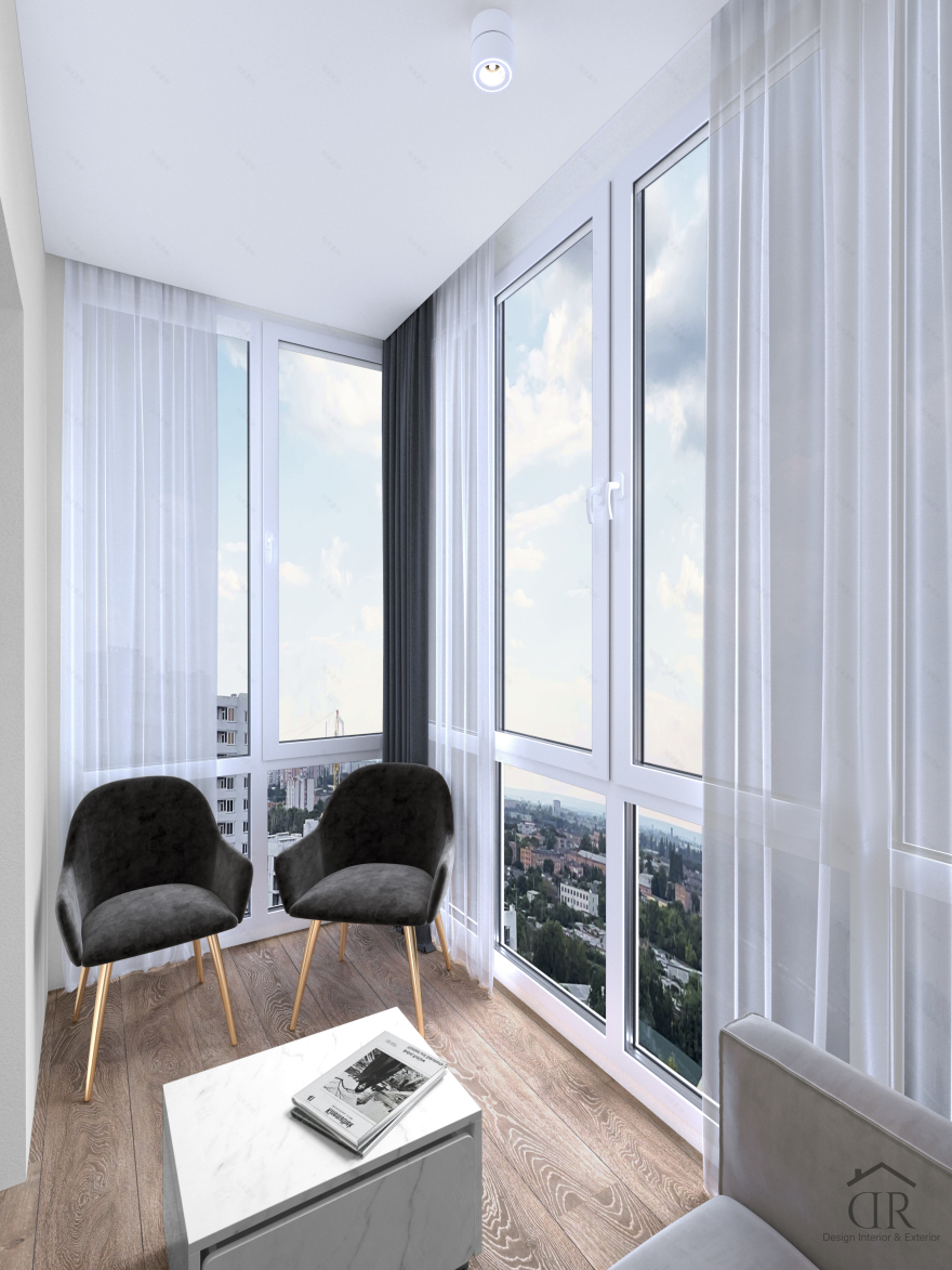 现代风格两室公寓设计-10