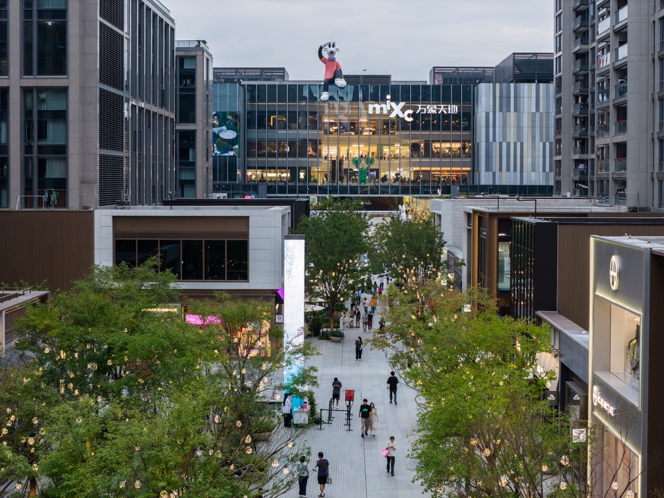 杭州亚奥万象天地景观提升丨中国杭州丨风物营造Landtek Group-7