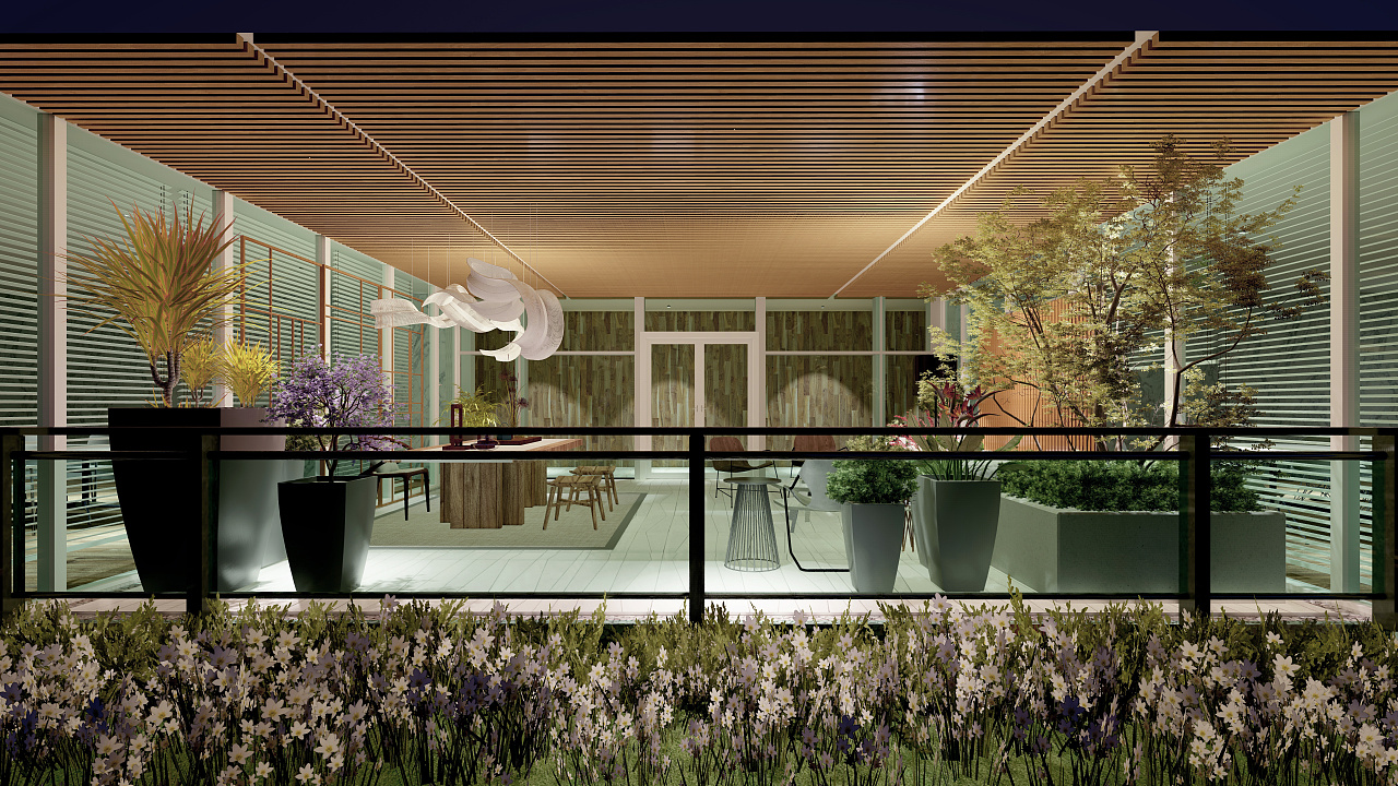 办公楼露台设计                     -3