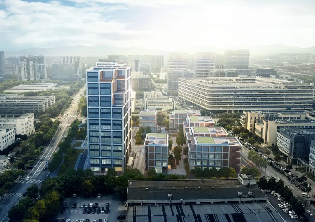 “垂直工厂”绿珠科创中心示范区丨中国杭州丨零壹城市建筑事务所,GLA建筑设计-7