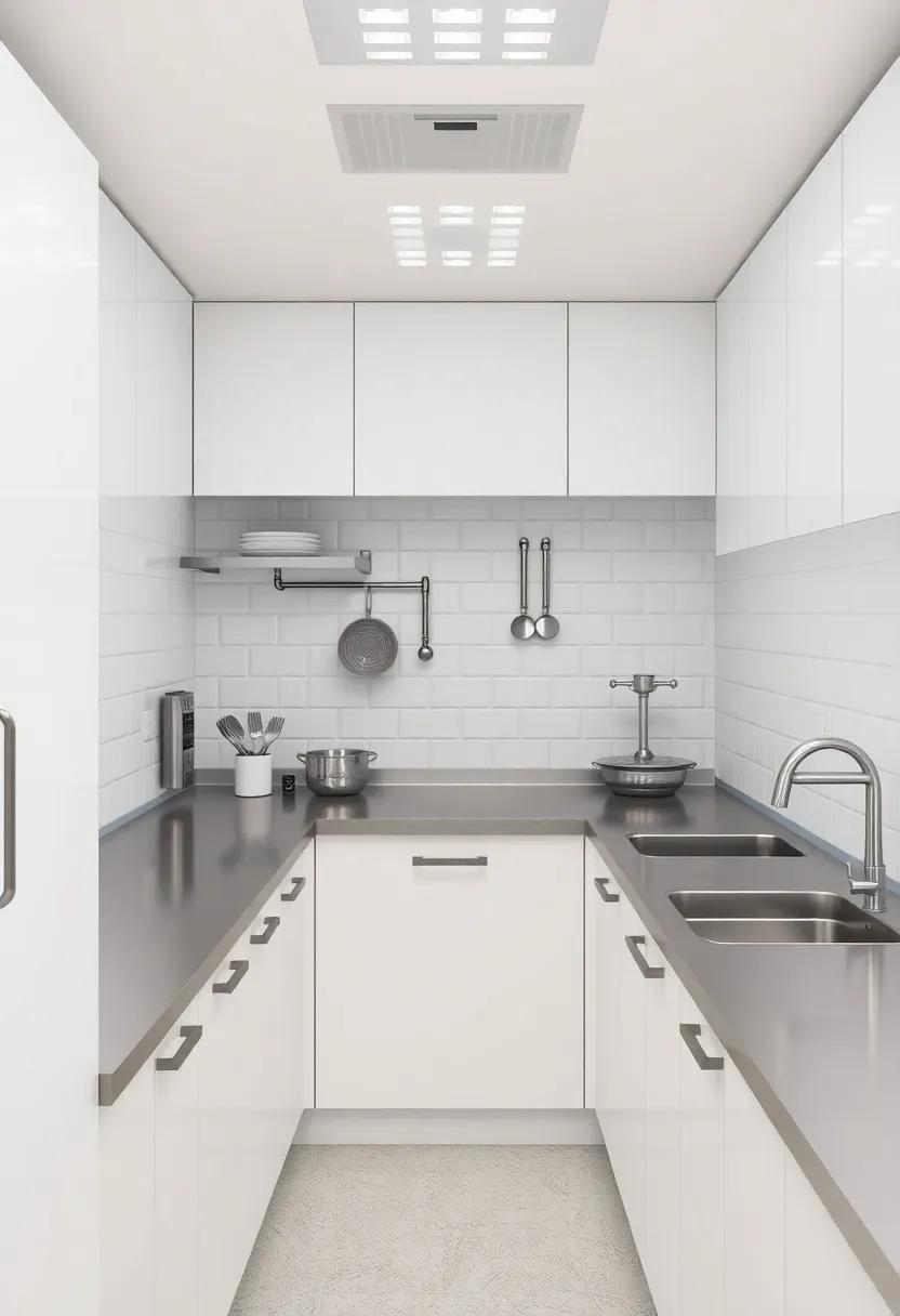 功能性走廊式厨房布局设计-157