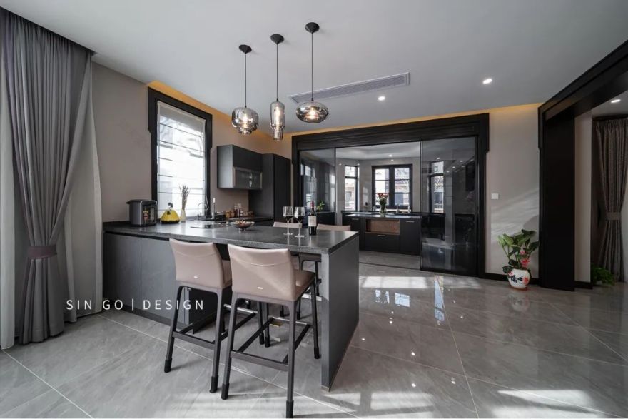 意式浪漫邂逅中式情怀 · 570㎡现代中式别墅设计丨中国上海丨武延玲-28