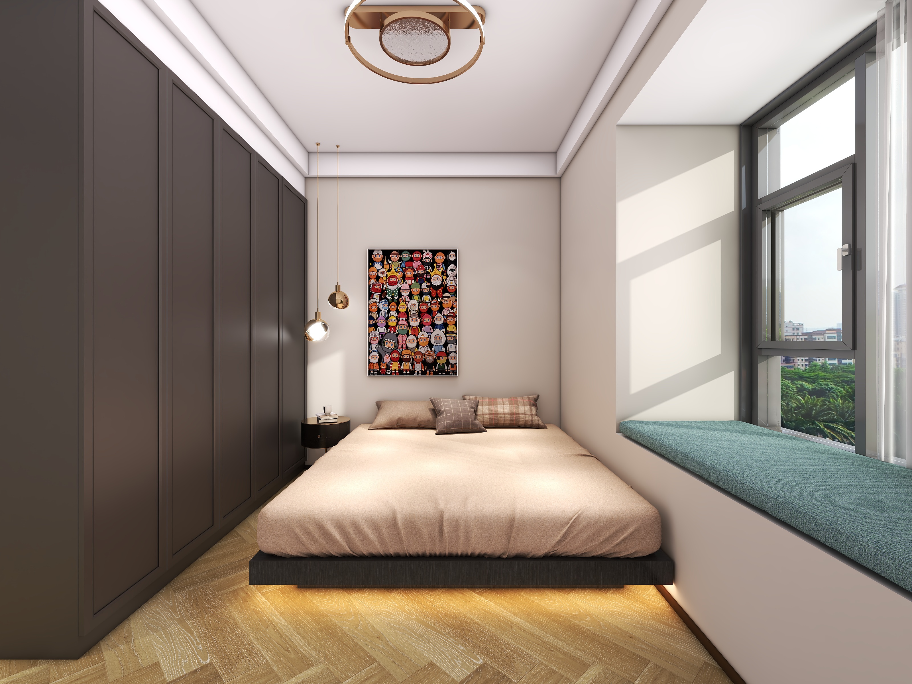 四川成都华府悦璟（115平方简约法式三居室）-35