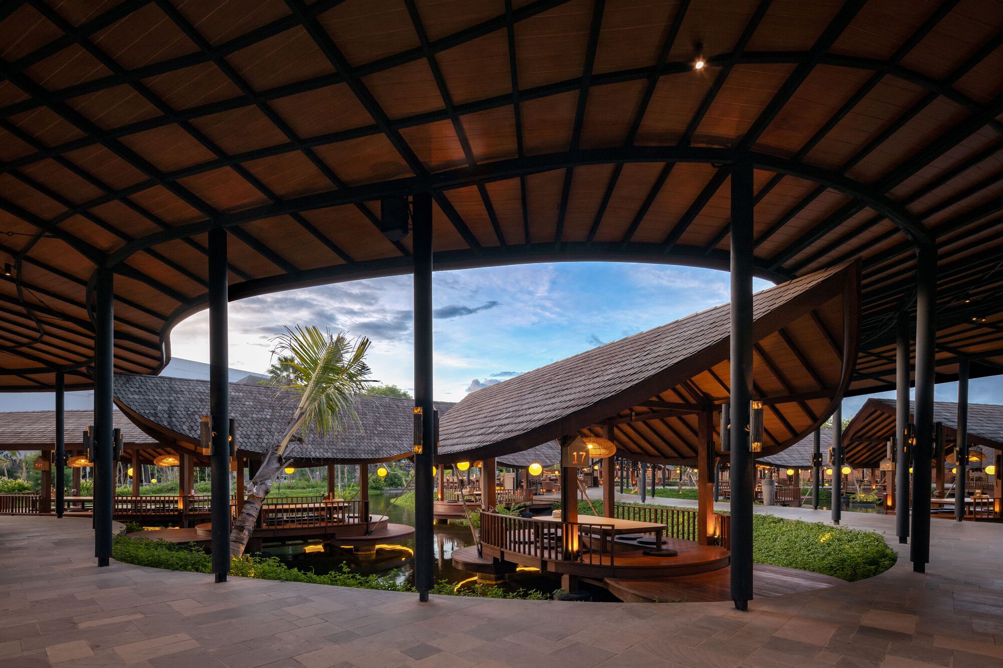 Talaga Sampireun Bali 餐厅丨印度丨KThengono 设计工作室-35