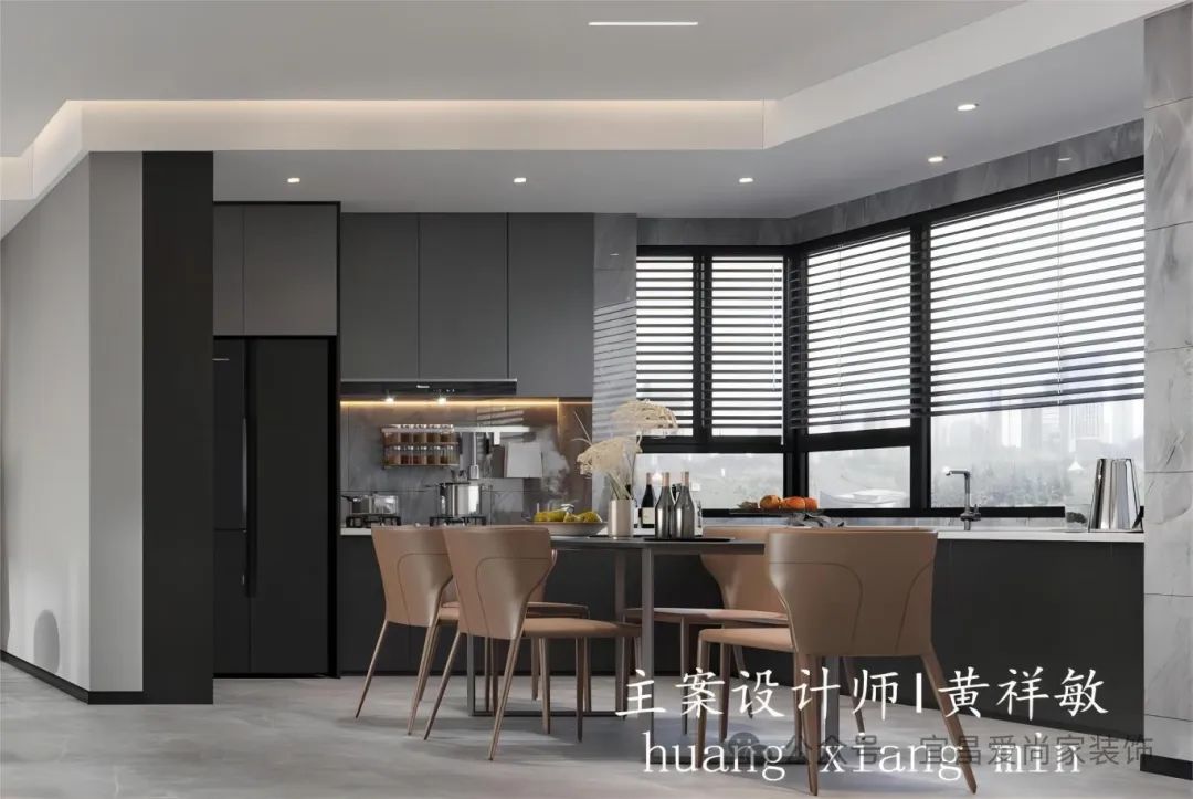 碧桂园·城央一品 141㎡现代居所设计丨中国宜昌丨宜昌爱尚家建筑装饰工程有限公司-16