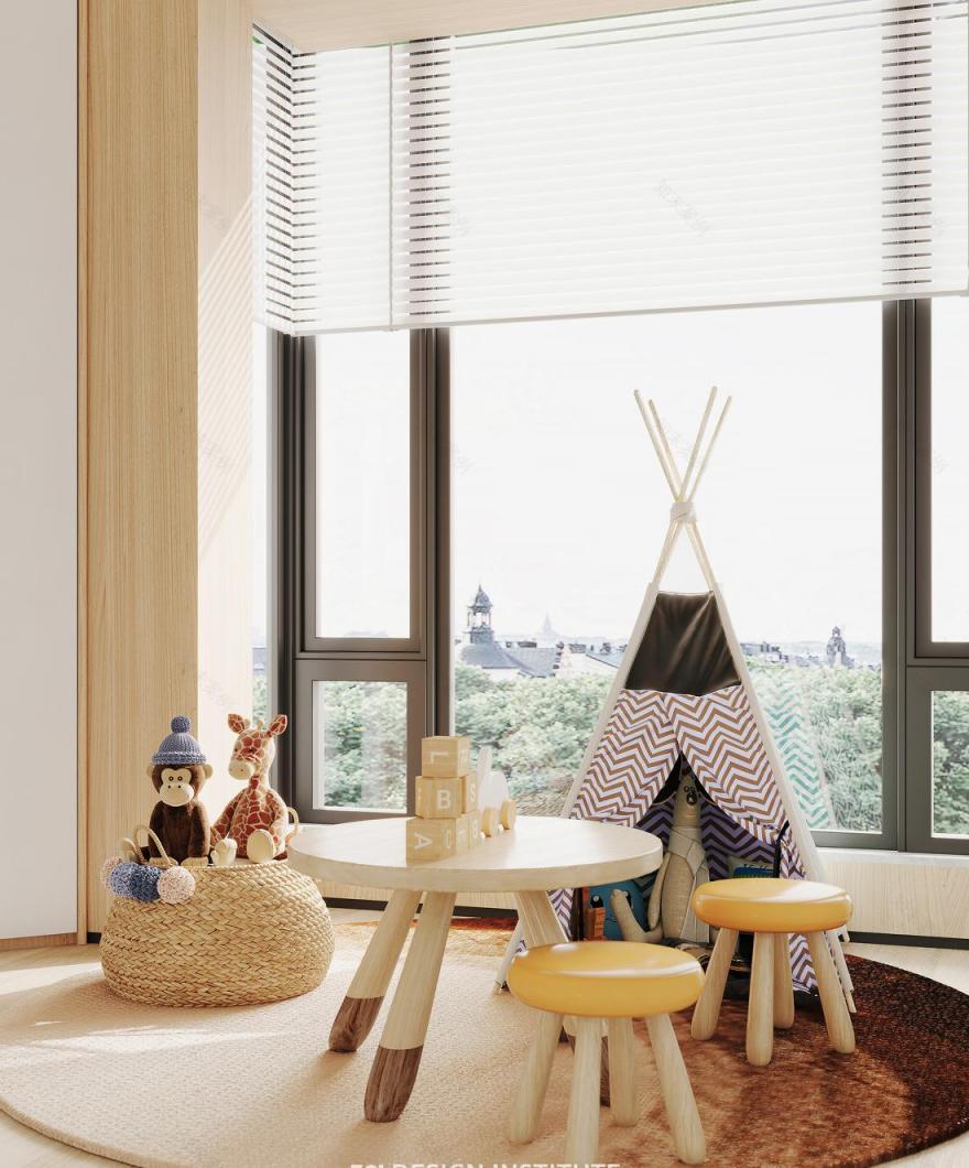 日式原木风温润住宅-28