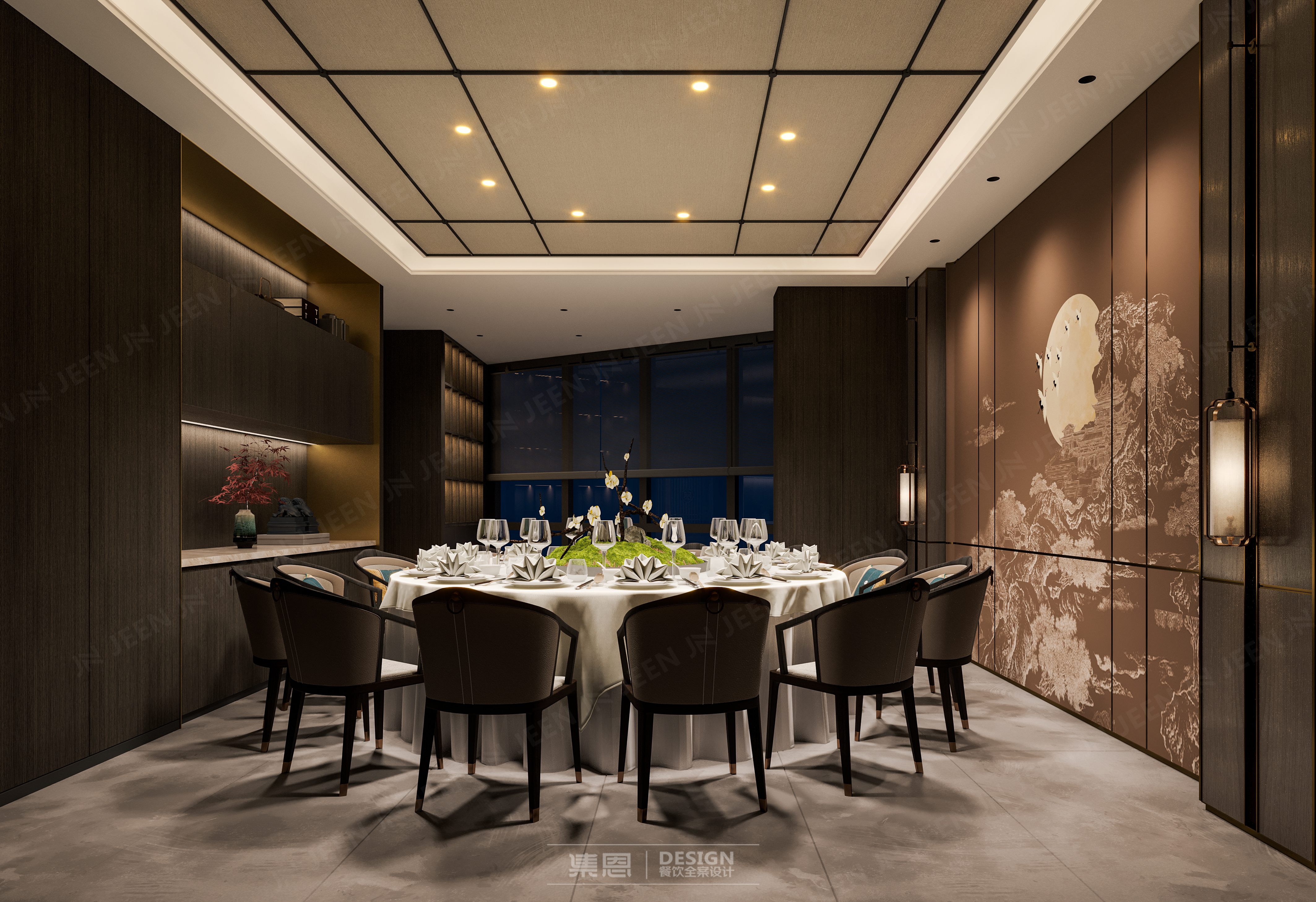 王老宽·宴宾楼丨中国郑州丨集恩餐饮全案设计-29