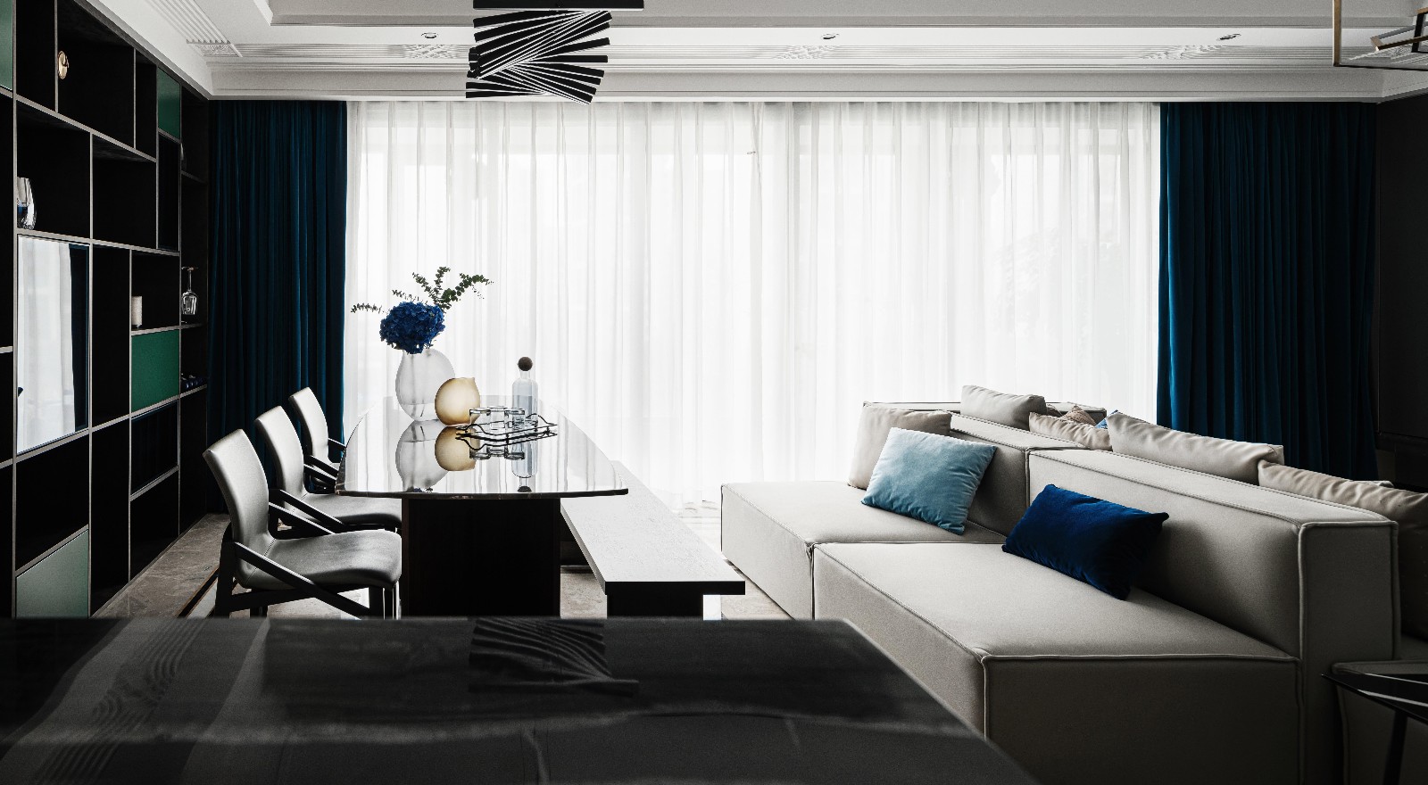 成都蓝海深空丝绒之家丨中国成都丨黎秋辰设计工作室-12