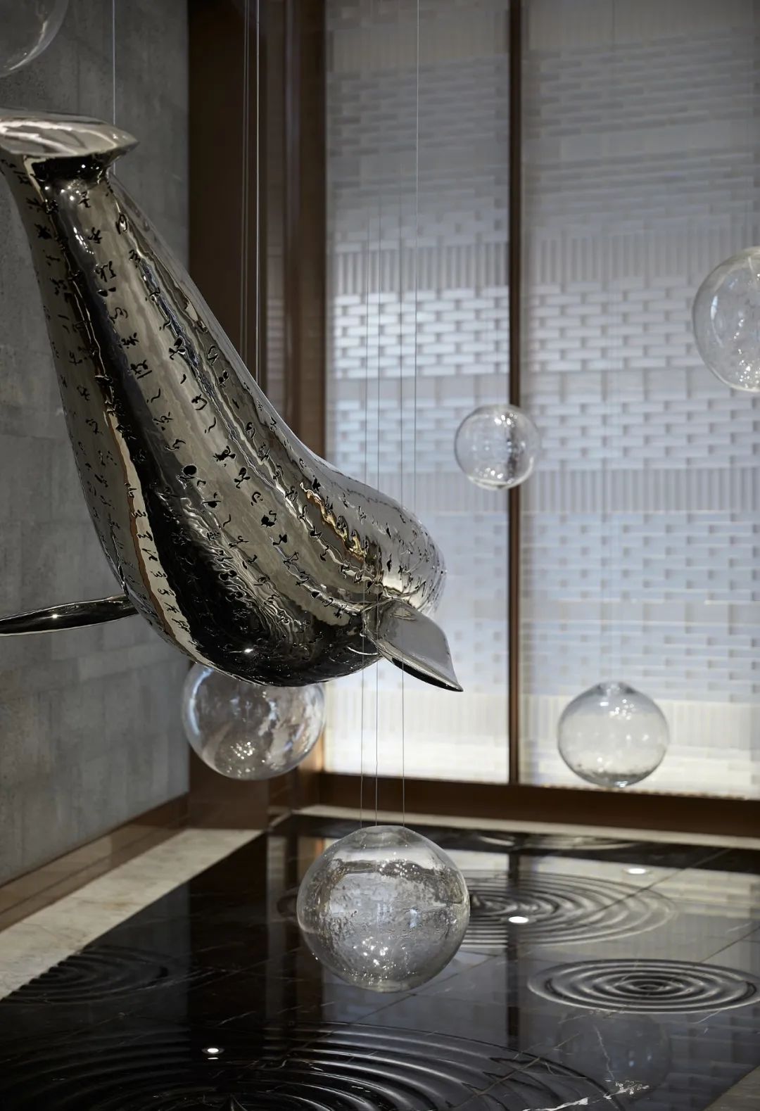 《大山水》寄情都市,董蕾打造浩创梧桐溪水湾营销中心-18