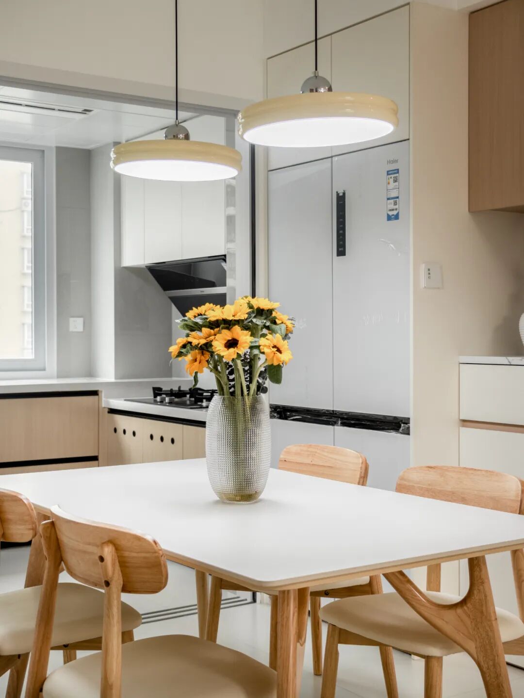 134㎡广州四口之家，巨巨巨温馨的大平层，这套极简原木风直接封神！-24