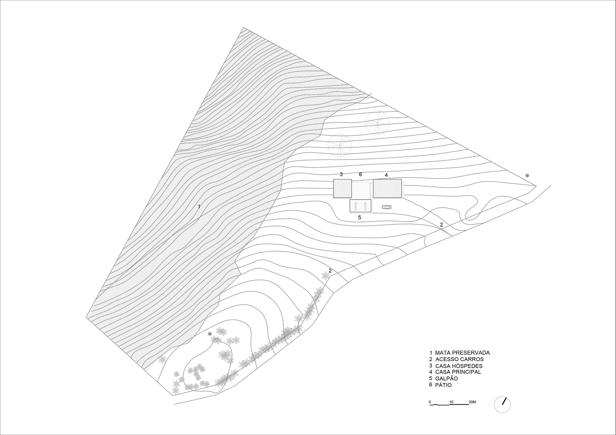 瓜普鲁武露台屋丨巴西丨Estudio Piloti Arquitetura-18