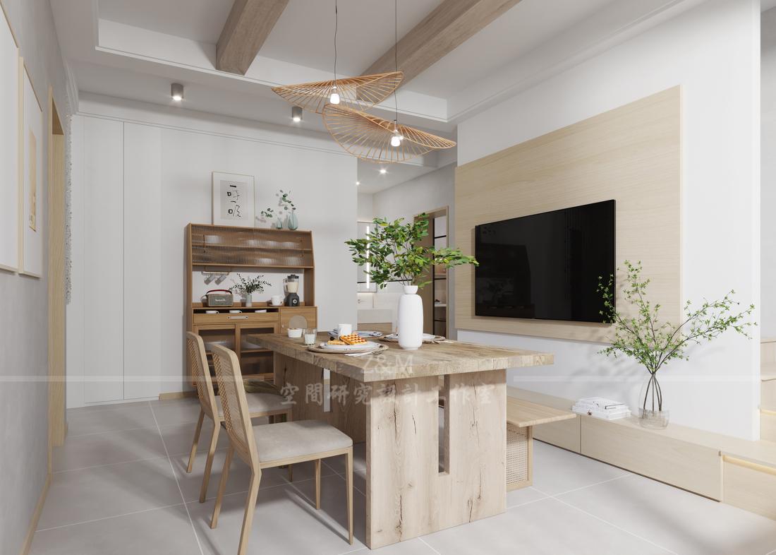 日式平层多功能休闲空间设计-12