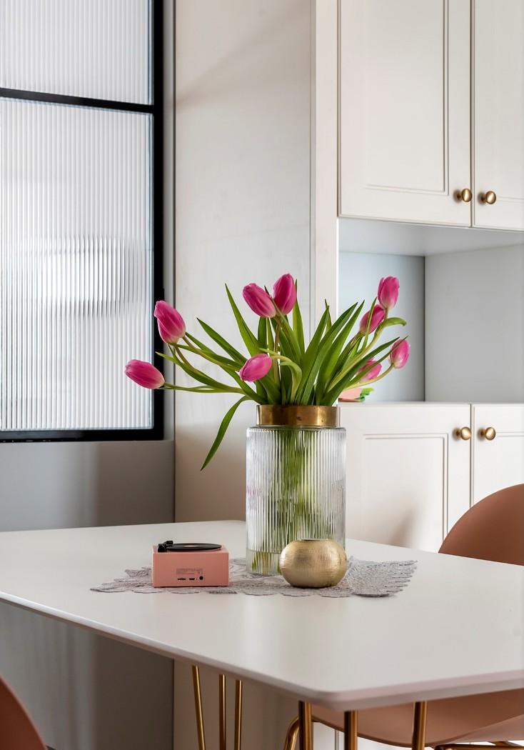 重庆初晨设计 · 童话粉色调平层空间-28