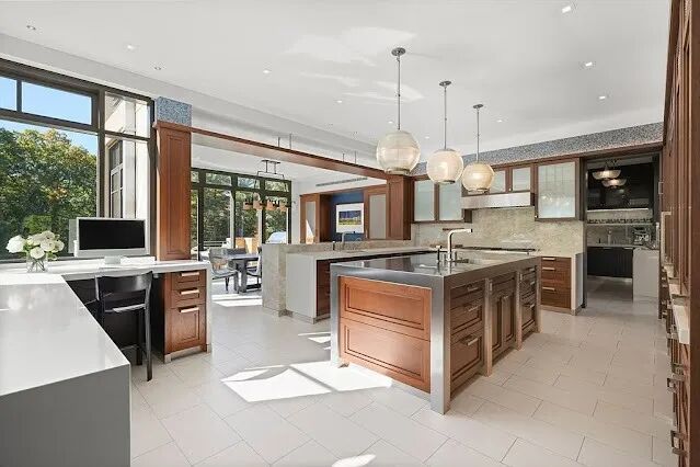 马萨诸塞州韦斯顿：藏在自然里的赖特式艺术豪宅-21