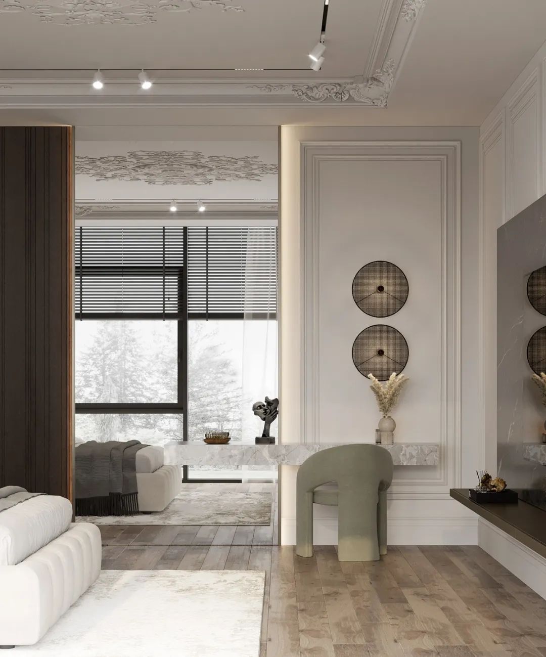 《川谷堂》173㎡奢华大宅丨Milana Ruslanovna-44