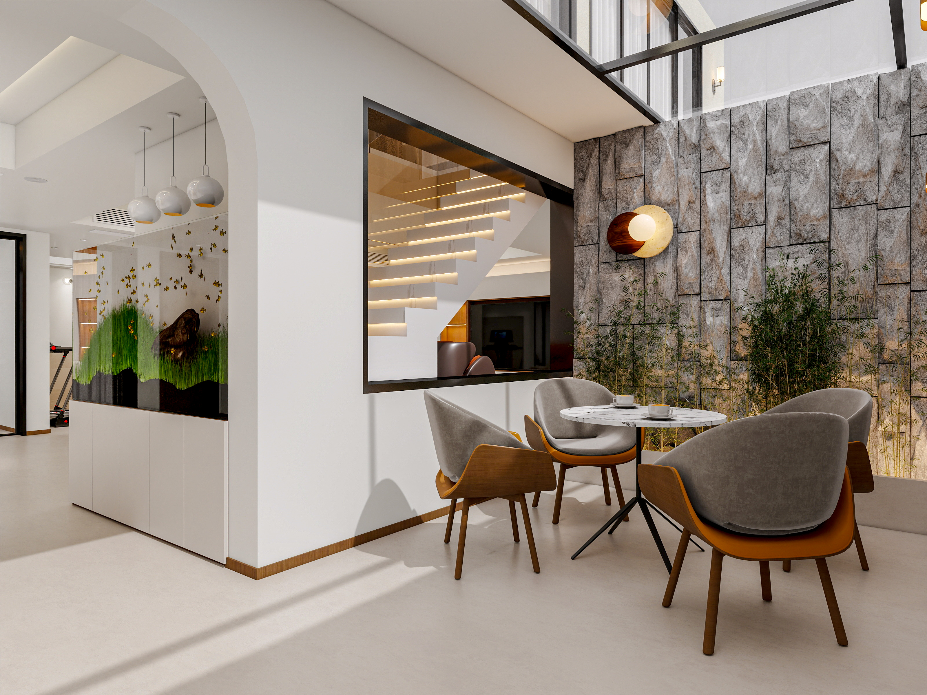 四川成都花间君邸（603平方现代极简底跃四居室）-68