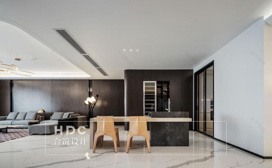 美的广场极简大平层设计-13