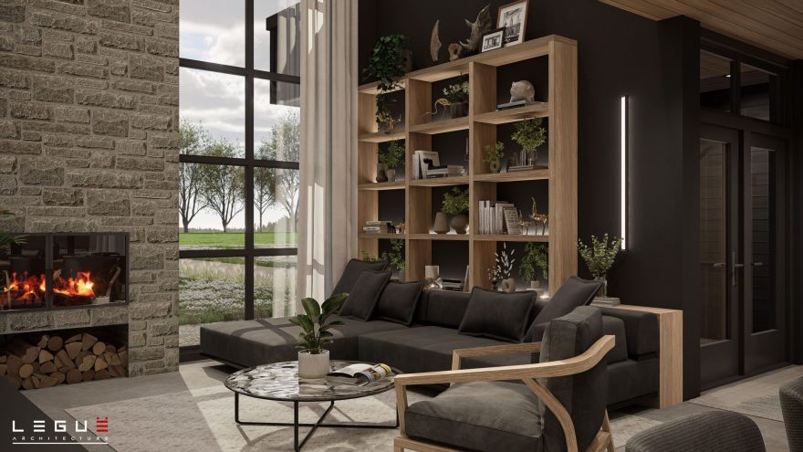 房屋平面图 Ë·252丨Leguë Architecture-26