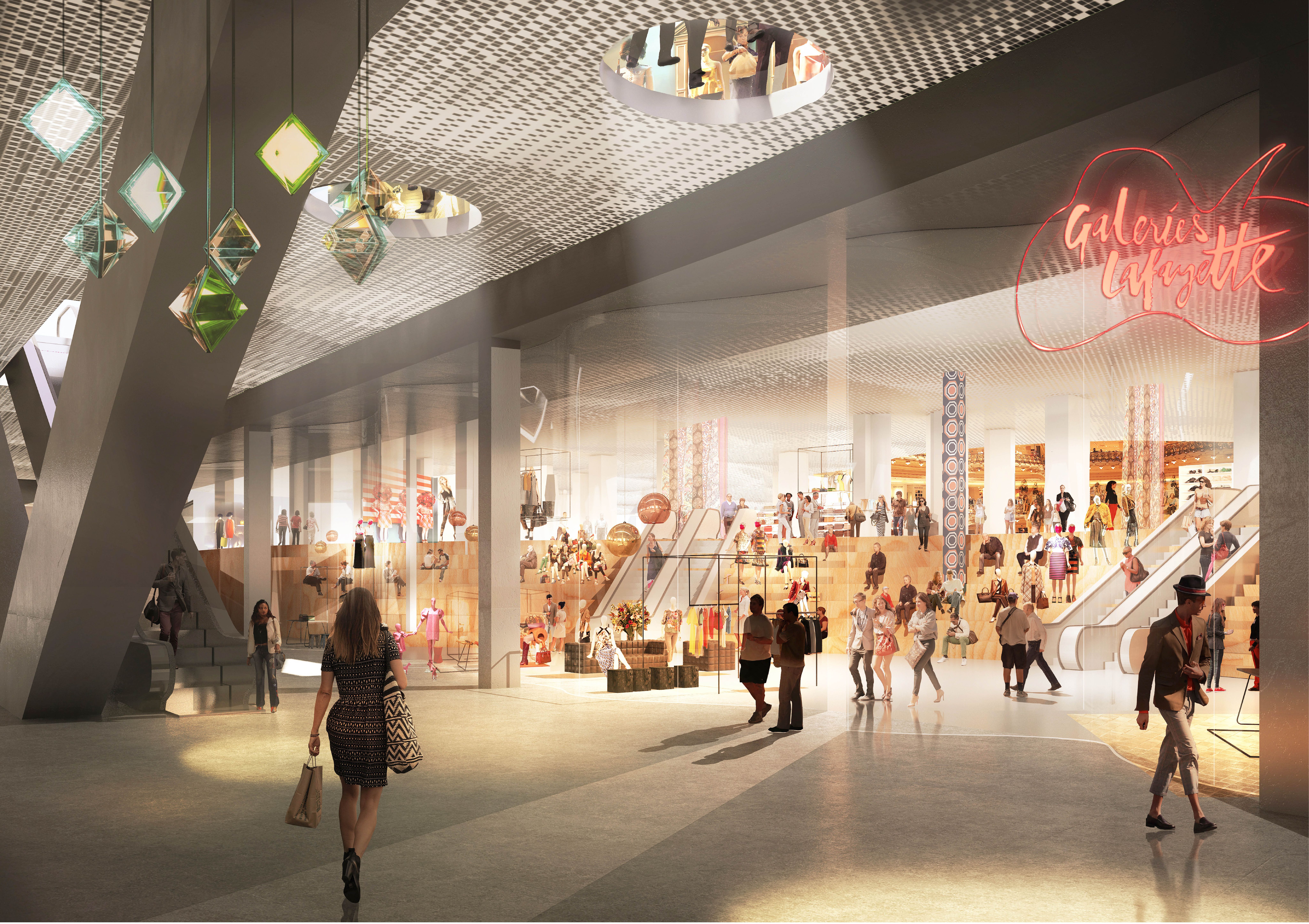 巴黎之光·Galeries Lafayette Lumière-31