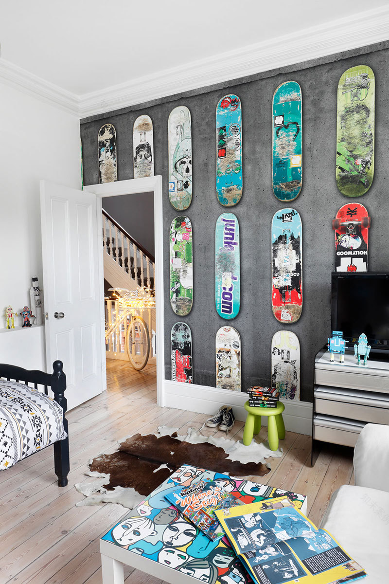 伦敦奇幻圣诞宅,创意绿植装点别样空间-11