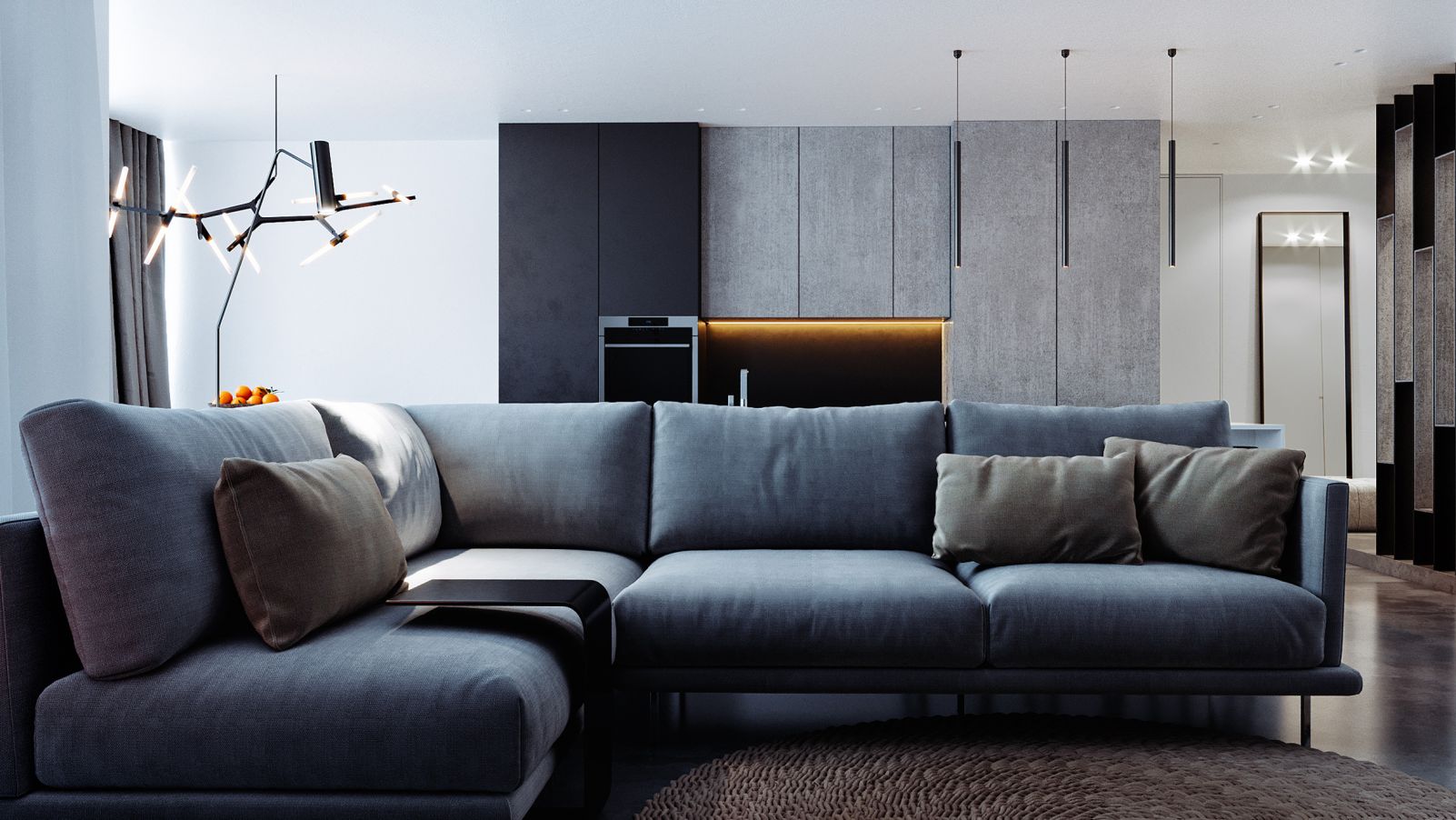 Комфорт сіті · 现代公寓室内设计丨Дизайн студія Андрія Гординського-5