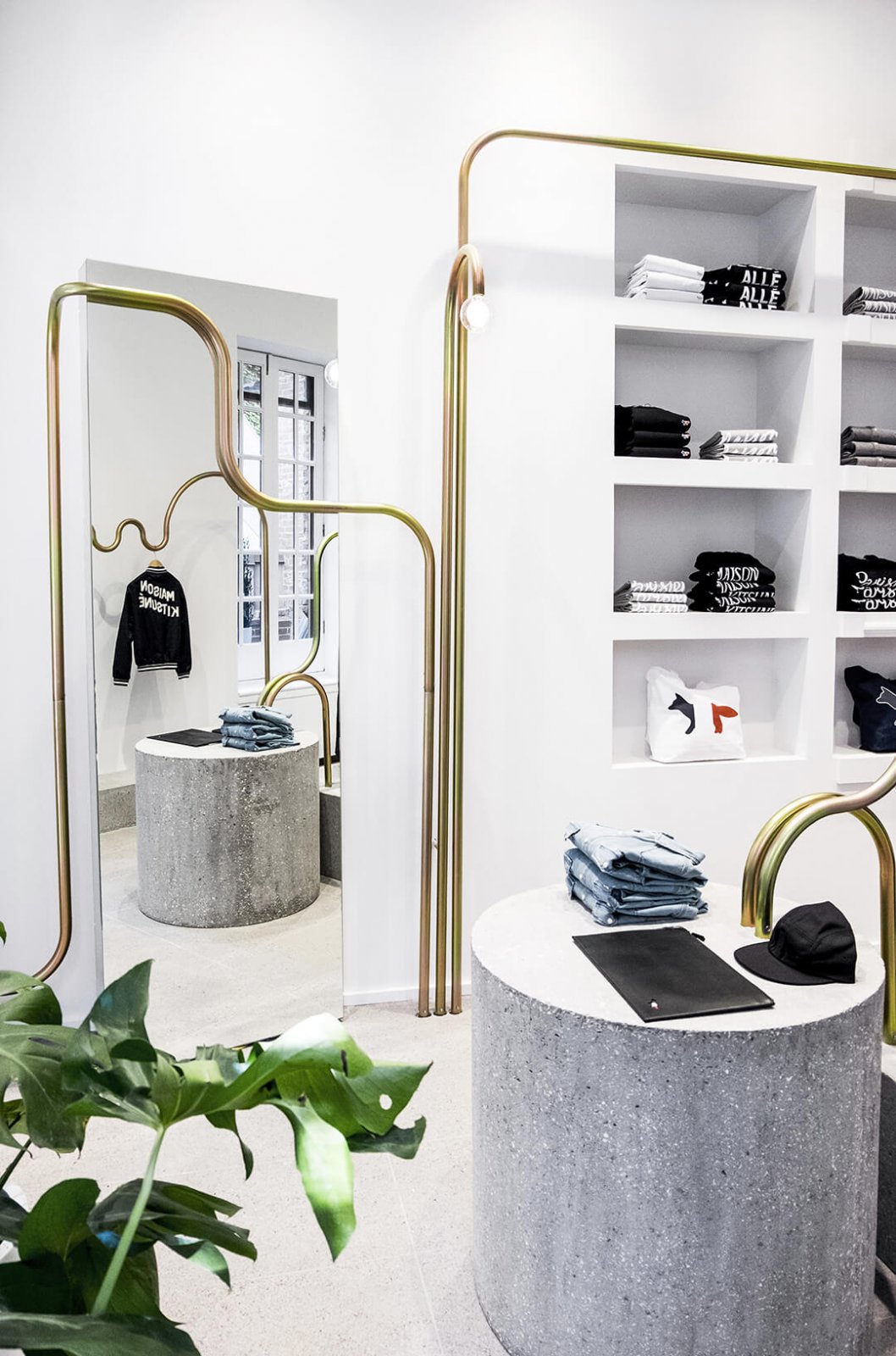 纽约MaisonKitsuné服装店  Mathieu Lehanneur-3