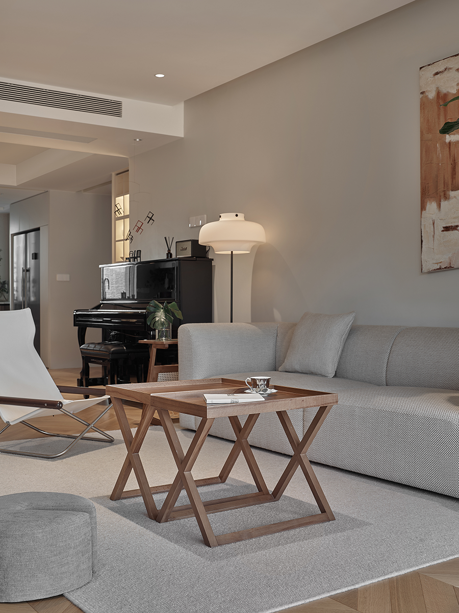 180㎡现代简约上跃， 敞开式设计的随性而居 | 与上设计-18