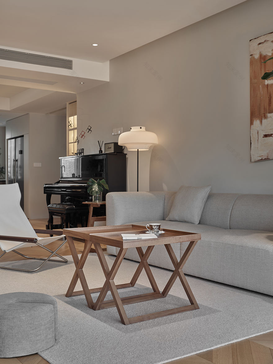 180㎡现代简约上跃, 敞开式设计的随性而居 | 与上设计-18