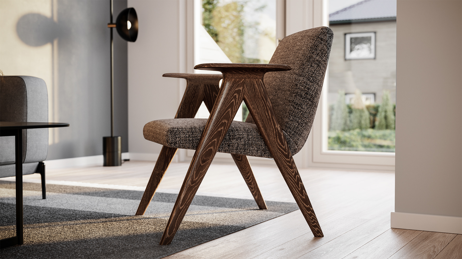 3D 可视化半独立式住宅丨挪威丨PAJORVIS.-13