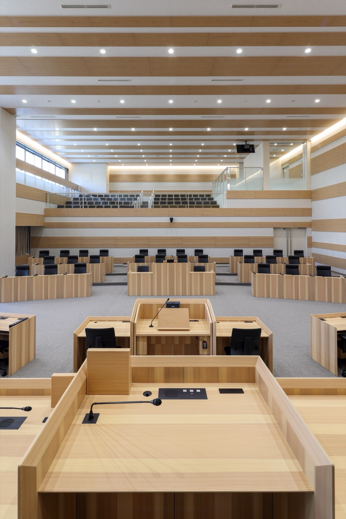 伊丹市役所丨日本丨隈研吾建筑都市设计事务所-23