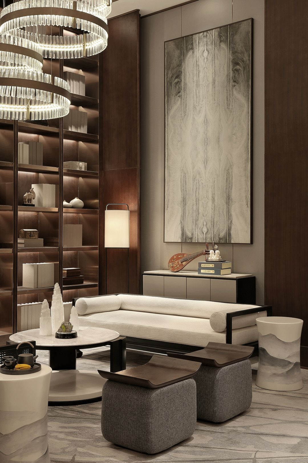 悦云庄 A 户型样板间丨中国南平丨郑州几何空间设计机构-37