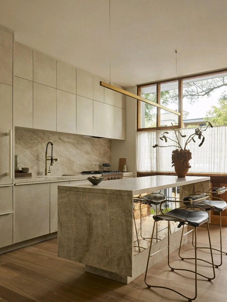 中庭之宅•光与自然构成的生活容器（The Atrium）丨澳大利亚悉尼丨Anna Carin Design-14