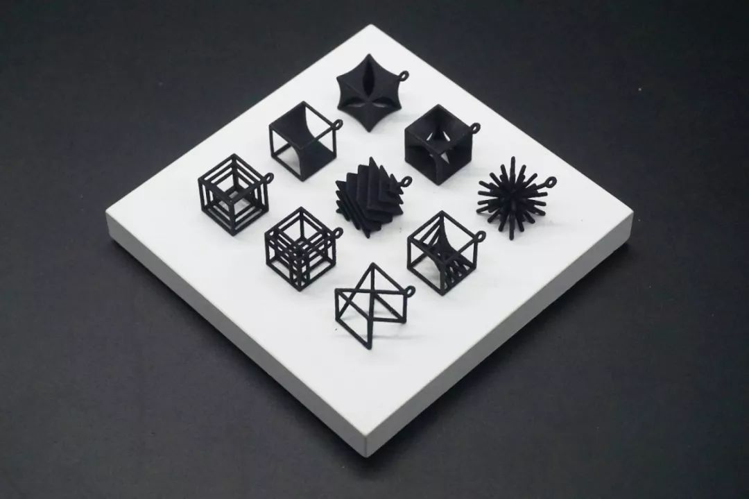3D 打印的立方体魅力——CUBE 系列耳坠-122