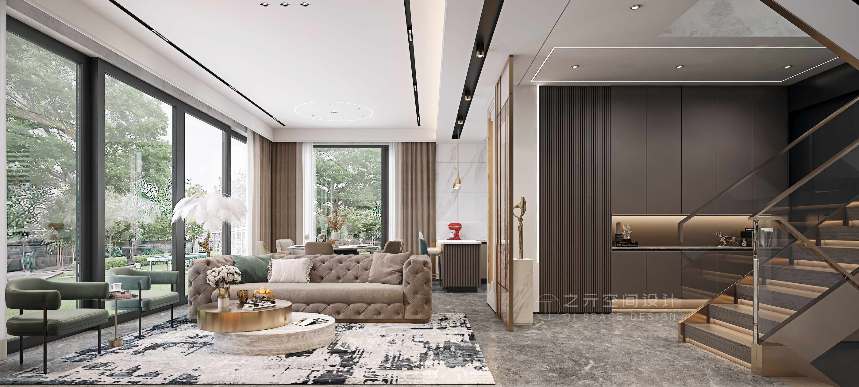 亓作 | 现代艺墅  极致的高级感 融创领馆壹号院                     -0