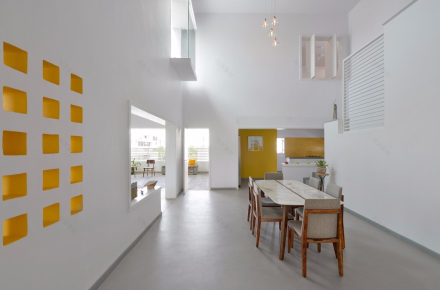 Spacefiction Studio 隐私与公开空间的“度”:Never-Apart-ment 住宅-44