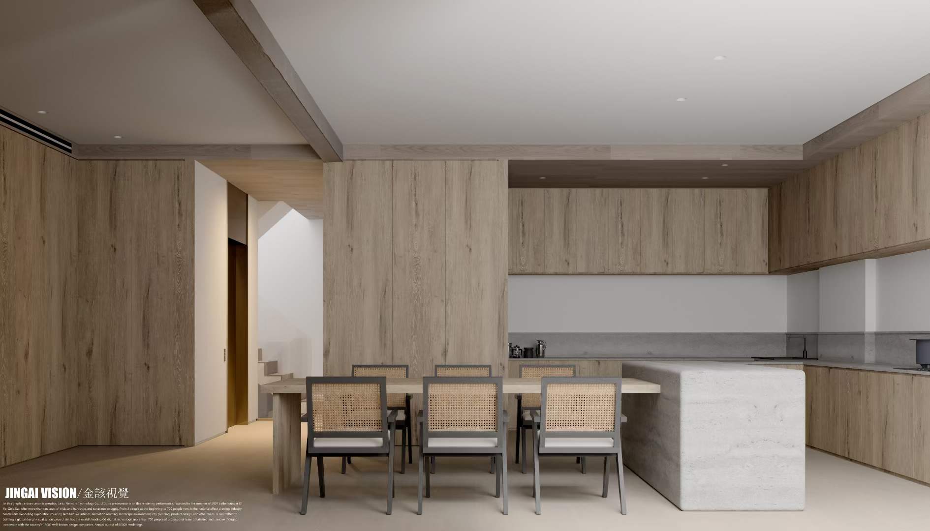 中式原木风--金该唐一组作品-1