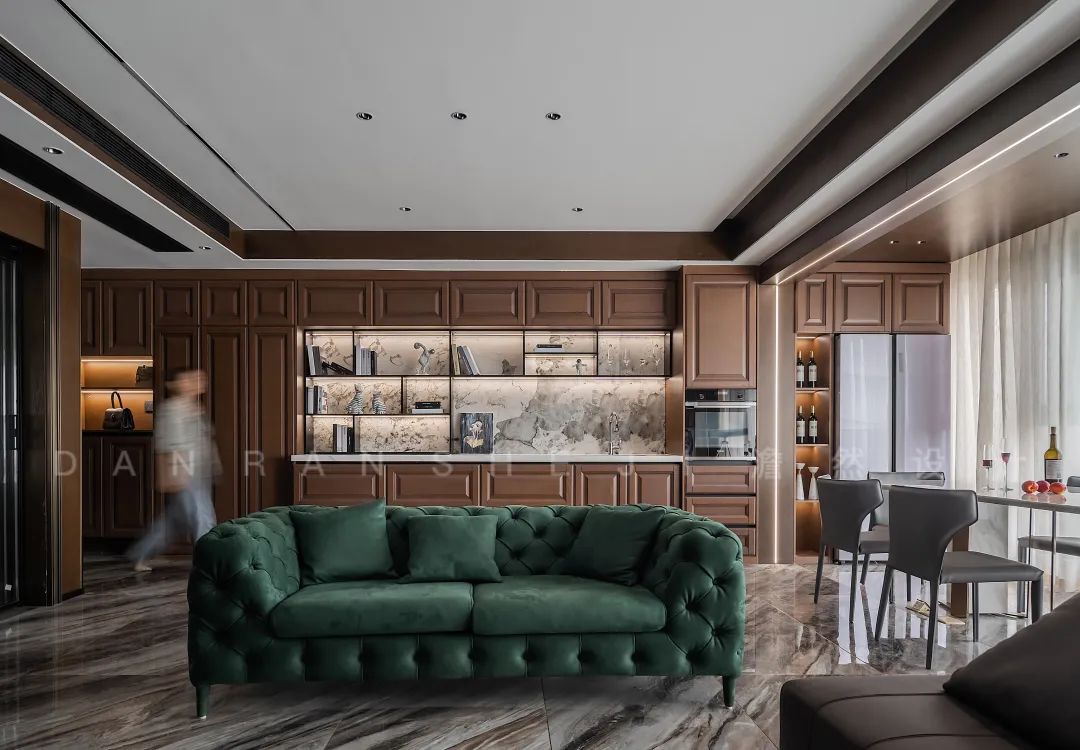 意式摩登风 · 招商云邸的三居室设计丨澹然团队-19