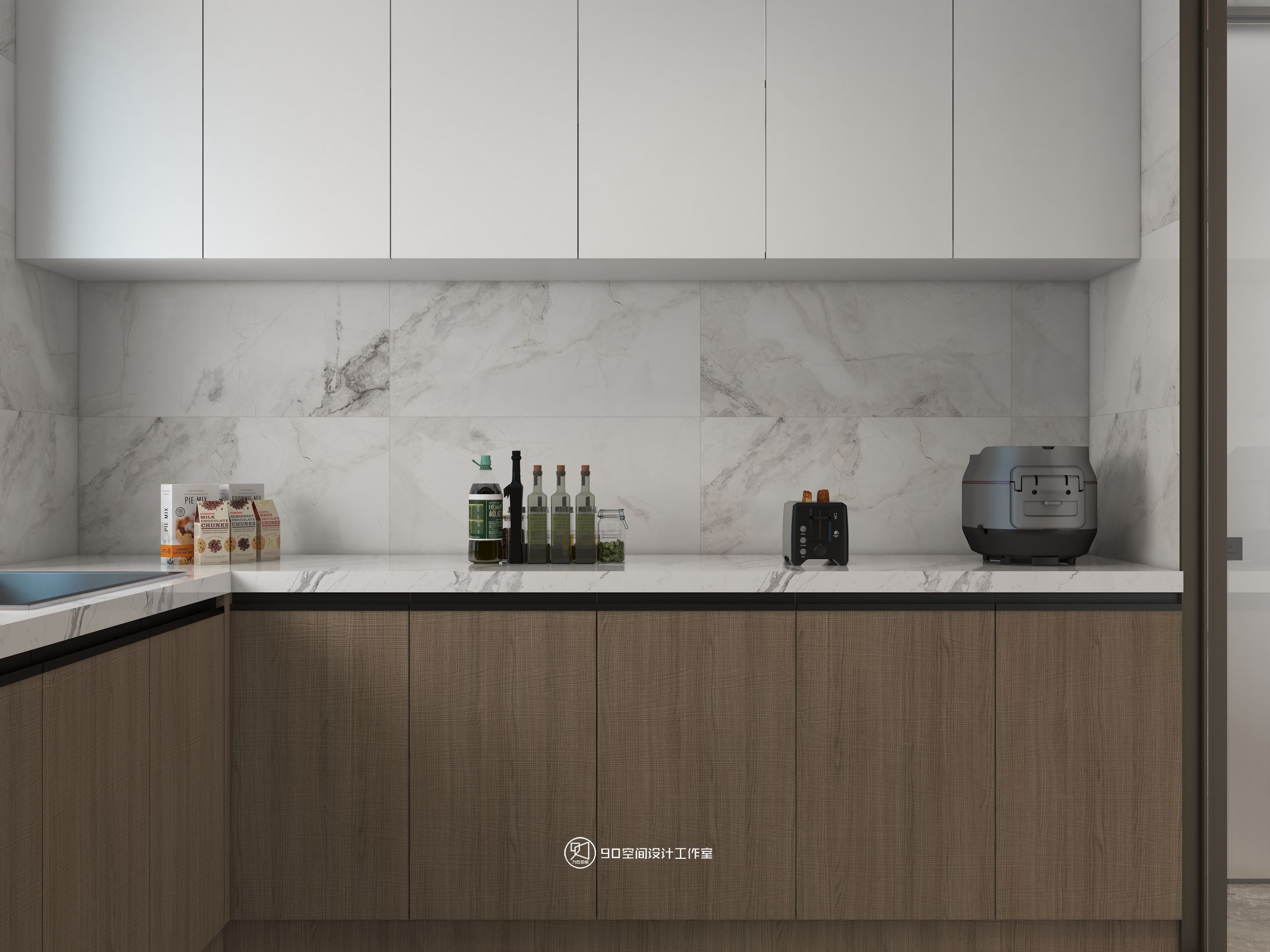 西楼别序新中式风格丨90 空间设计-24