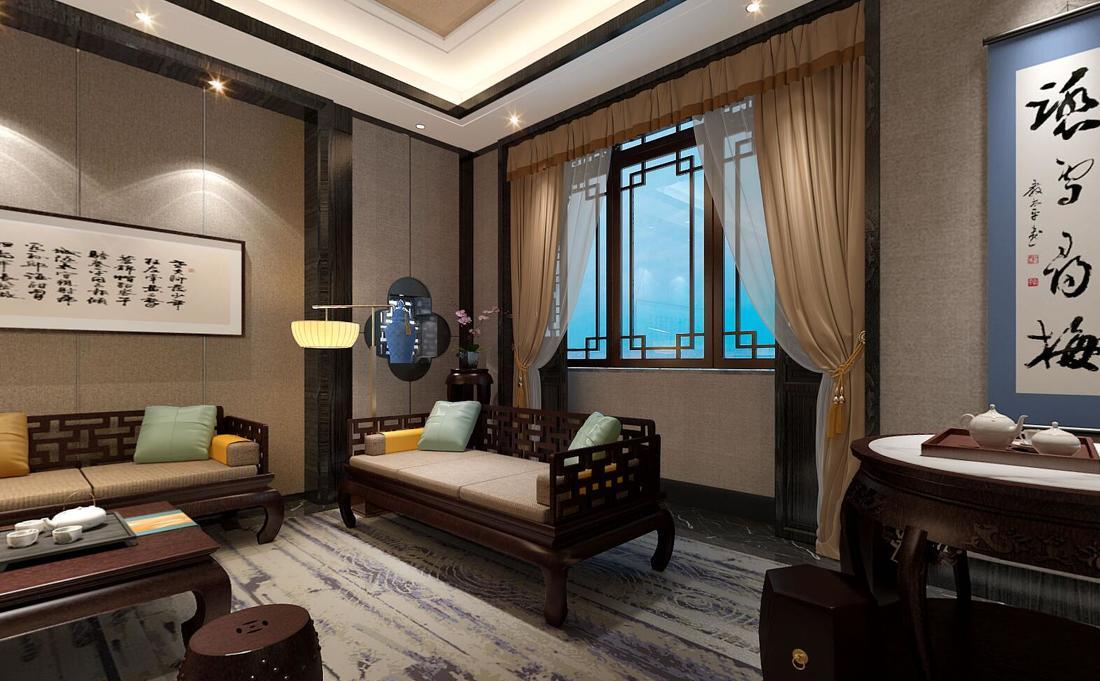 中式办公室陈总-4