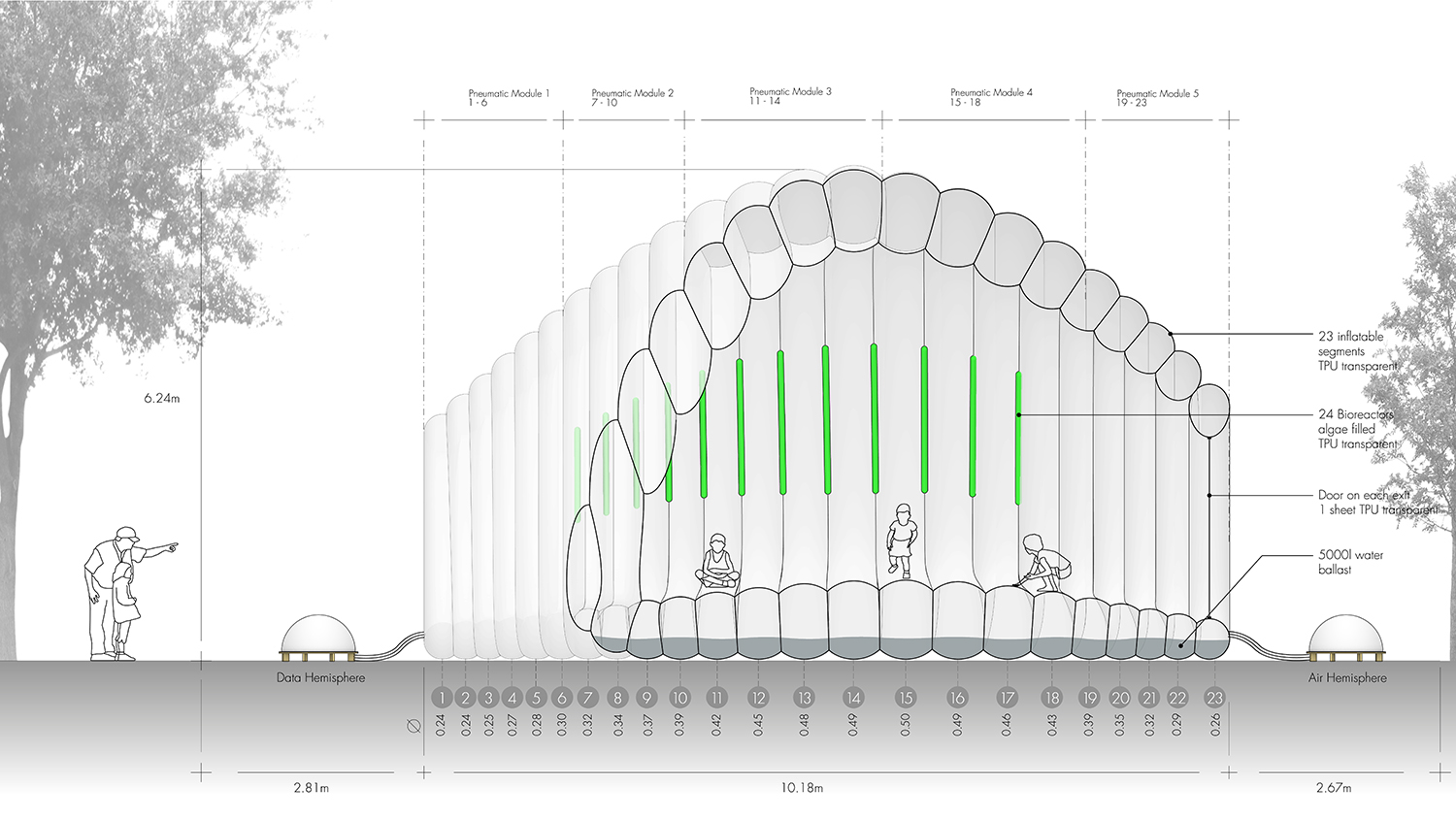 “空气泡泡”空气净化生态机丨英国格拉斯哥丨ecoLogicStudio-35