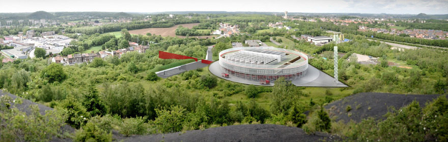 比利时圆形消防站 / Philippe SAMYN and PARTNERS-43