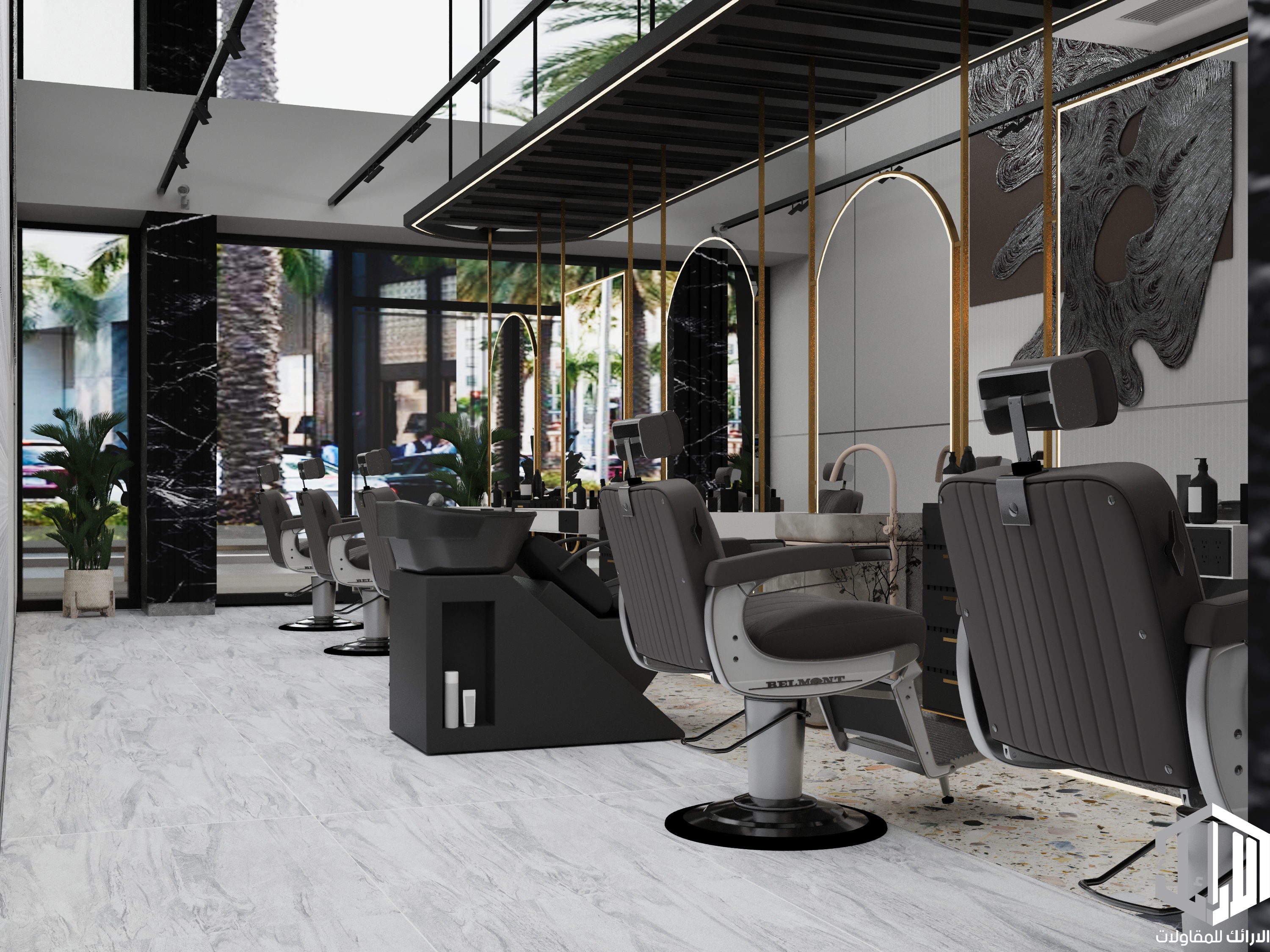 沙龙设计丨沙特阿拉伯丨MOHAMED RAKHA-10