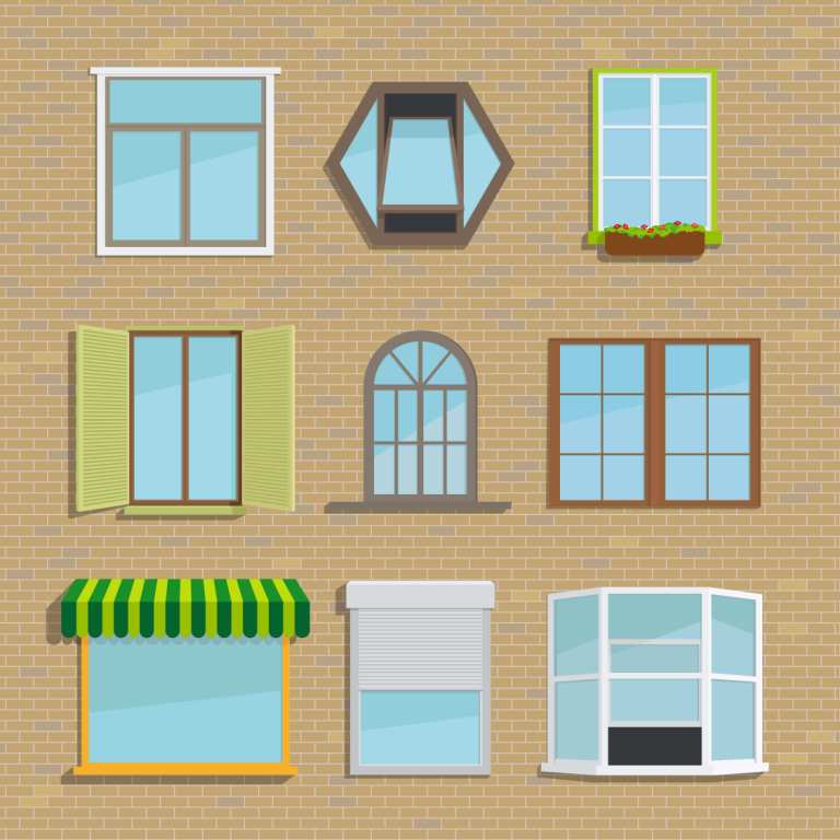 Different Types of Windows in House-1
