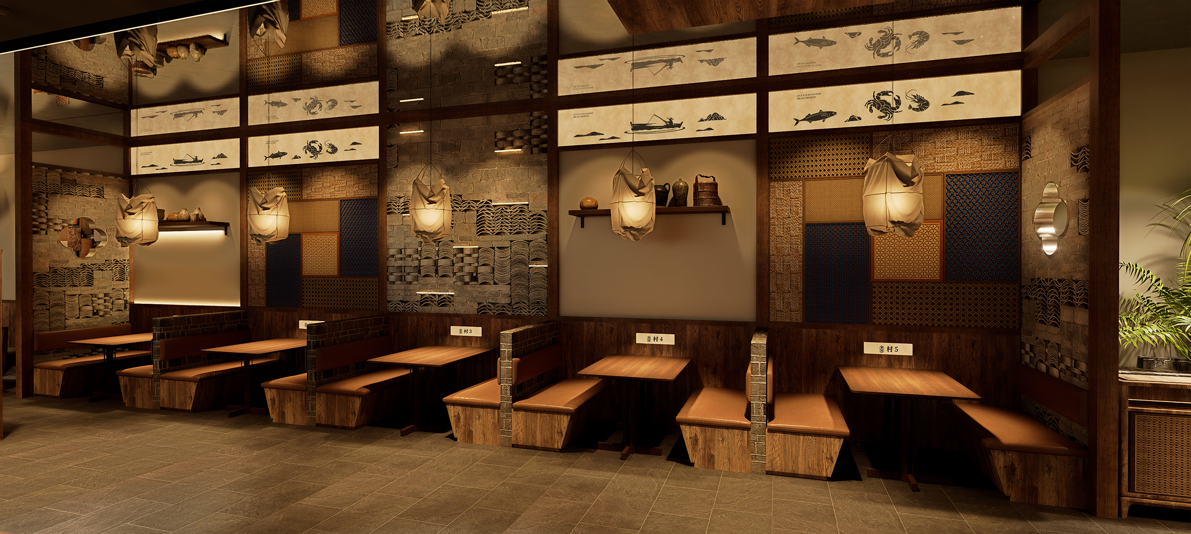 旧村·砂锅焗海鲜丨中国上海丨魔戏空间设计®  ABDdesign®-47