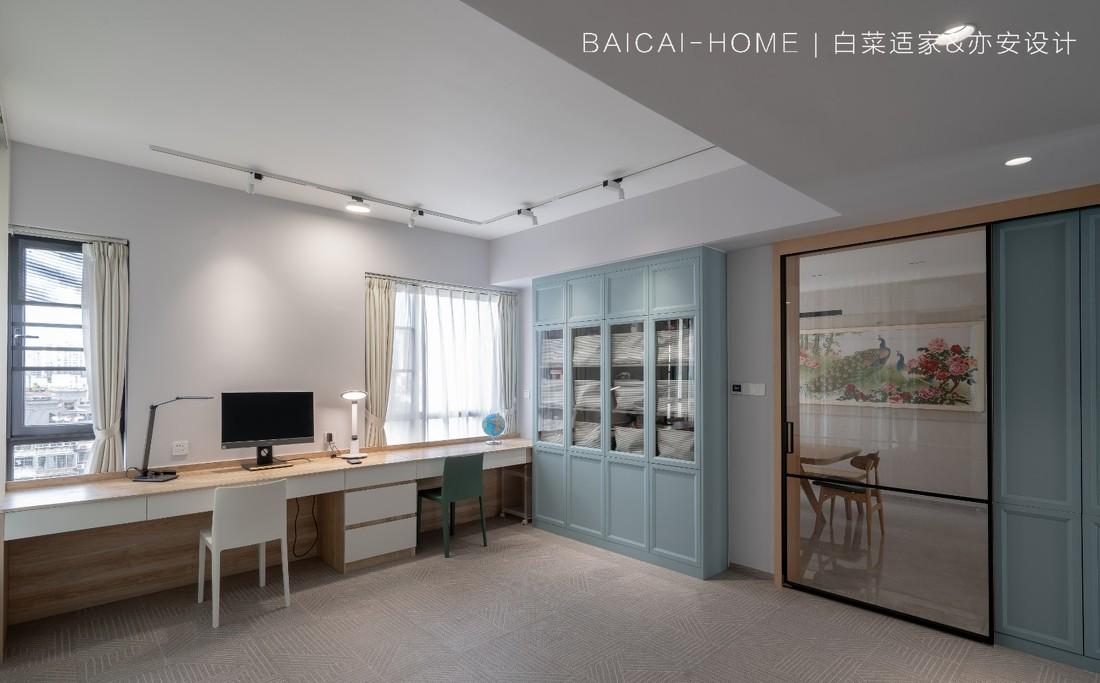 白菜适家 · 四房改两房的创意布局设计-54